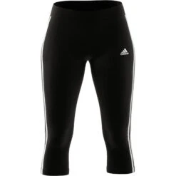 Legging Femme Adidas Essentials 3-Stripes 3/4 Length -Sport Vêtements Magasin legging femme adidas essentials 3 stripes 34 length 4