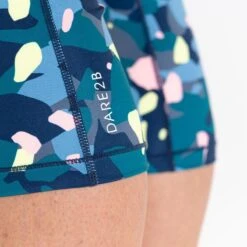 Dare 2b Legging INFLUENTIAL 3/4 Femme (Bleu Sarcelle) -Sport Vêtements Magasin legging influential 34 femme bleu sarcelle 3