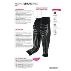 Legging Technique Capri Femme Running Fitness Yoga Kinesiotaping Interne Noir -Sport Vêtements Magasin legging technique capri femme running fitness yoga kinesiotaping interne noir 3