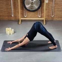 Legging Yoga Sans Couture Taille Haute Jambe Longue 70% Coton Bio Anti Sueur, Om -Sport Vêtements Magasin legging yoga sans couture taille haute jambe longue 70 coton bio anti sueur om 3