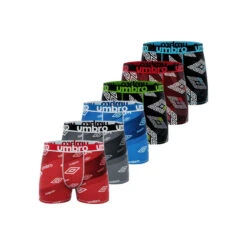 UMBRO Lot 6 Boxers Homme Sublim Logo