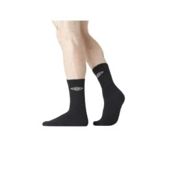 UMBRO Lot De 20 Paires De Chaussettes Homme Noir -Sport Vêtements Magasin lot de 20 paires de chaussettes homme noir 3