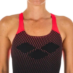 Maillot De Bain 1 Pièce Natation Femme Arena Swim Pro Back Noir Rouge -Sport Vêtements Magasin maillot de bain 1 piece natation femme arena swim pro back noir rouge 4