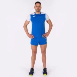 Maillot Manches Courtes Garçon Joma Record Ii Bleu Roi Blanc -Sport Vêtements Magasin maillot manches courtes garcon joma record ii bleu roi blanc 3