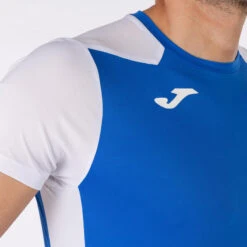 Maillot Manches Courtes Garçon Joma Record Ii Bleu Roi Blanc -Sport Vêtements Magasin maillot manches courtes garcon joma record ii bleu roi blanc 4
