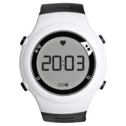 Kalenji Montre Cardiofréquencemètre De Course à Pied ONRHYTHM 110 Blanche -Sport Vêtements Magasin montre cardiofrequencemetre de course a pied onrhythm 110 blanche 2