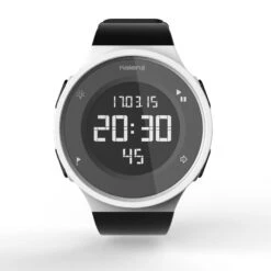 Kalenji Montre Chronomètre De Course à Pied W500 M Blanche écran Reverse -Sport Vêtements Magasin montre chronometre de course a pied w500 m blanche ecran reverse 3