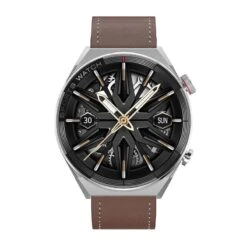 Montre Connectée Maverick En Cuir Marron -Sport Vêtements Magasin montre connectee maverick en cuir marron 2
