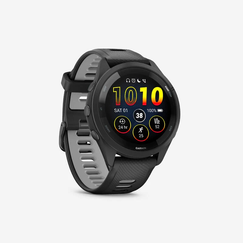 MONTRE CONNECTÉE MULTISPORT GPS CARDIO - GARMIN FORERUNNER 265 MUSIC NOIRE 1 MONTRE CONNECTÉE MULTISPORT GPS CARDIO - GARMIN FORERUNNER 265 MUSIC NOIRE