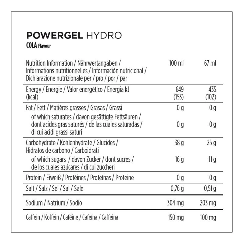 Multipack Powerbar Hydro Gel Cola (x24) 3 Multipack Powerbar Hydro Gel Cola (x24) – Image 3