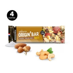 Overstims Barre Origin' Bar Salée - 4x40g