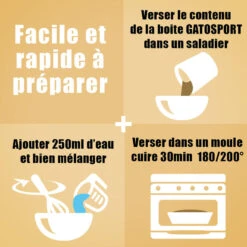 OVERSTIMS Gatosport Chocolat 400 G -Sport Vêtements Magasin overstims gatosport chocolat 400 g 3