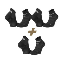 BV Sport Pack X3 - Socquettes SCR ONE EVO Noir