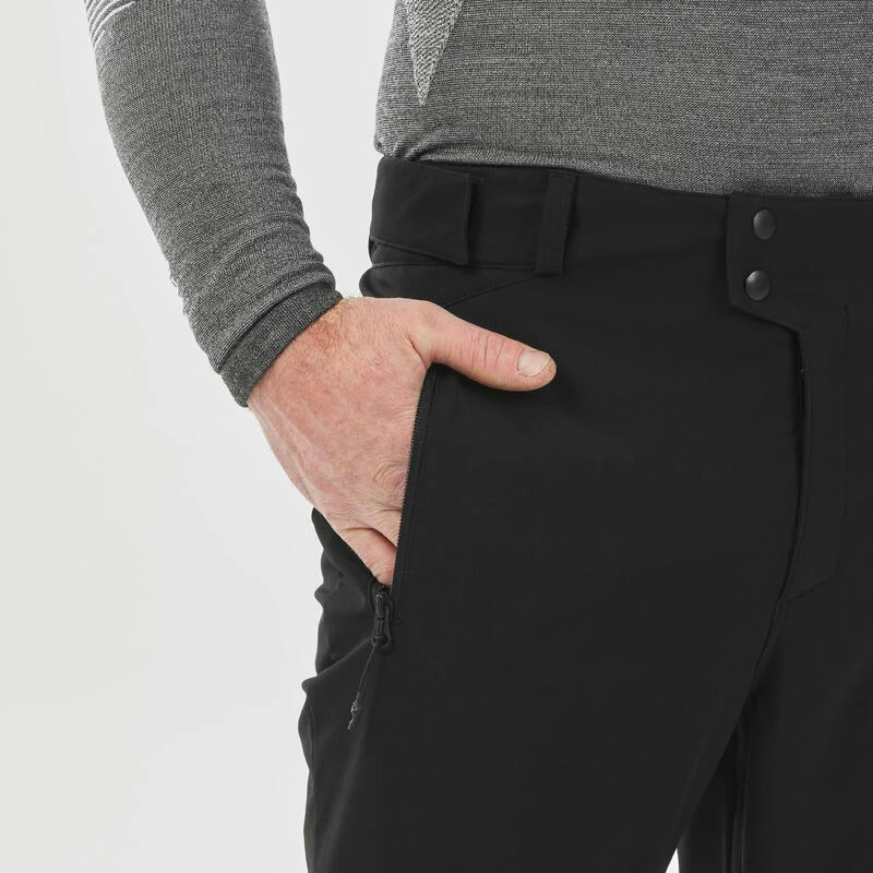 WEDZE PANTALON DE SKI SOFTSHELL HOMME - 500 - NOIR 9 WEDZE PANTALON DE SKI SOFTSHELL HOMME - 500 - NOIR – Image 9