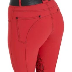 Pantalon D'équitation Femme En Tissu Technique Avec Grip Genou -Sport Vêtements Magasin pantalon dequitation femme en tissu technique avec grip genou 4