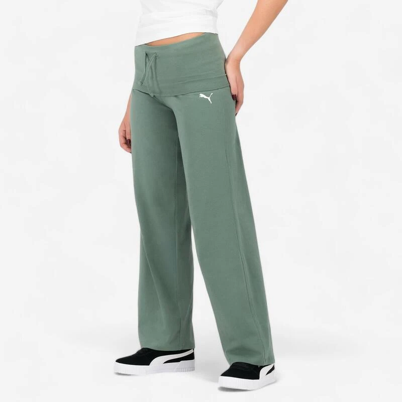 Pantalon Jogging Fitness PUMA Vert Femme 1 Pantalon Jogging Fitness PUMA Vert Femme