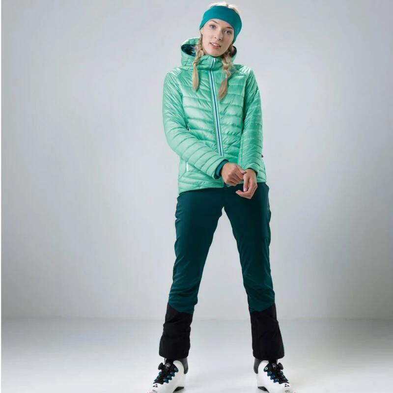 Loeffler Pantalons De Randonnée Pour Femme W Touring Pants Pace WS Light Teal-Green Blue 5 Loeffler Pantalons De Randonnée Pour Femme W Touring Pants Pace WS Light Teal-Green Blue – Image 5