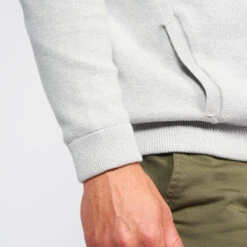 Pull Golf 1/2 Zip Coupe-vent Homme - MW500 Gris -Sport Vêtements Magasin pull golf 12 zip coupe vent homme mw500 gris 3