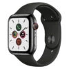 Reconditionné - Apple Watch S5 44mm GPS+Cellulaire Gris/Noir - état Correct