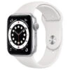Reconditionné - Apple Watch Series 6 44mm Nike GPS Argent/Blanc - état Correct