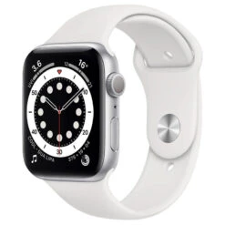 Reconditionné - Apple Watch Series 6 44mm Nike GPS Argent/Blanc - état Correct