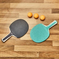 SET DE PING PONG 2 RAQUETTES RÉSISTANTES PPR 130 O ET 3 BALLES -Sport Vêtements Magasin set de ping pong 2 raquettes resistantes ppr 130 o et 3 balles 7