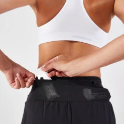 Short 2 En 1 Running Longue Distance Femme - KIPRUN Run 900 Ultra Noir -Sport Vêtements Magasin short 2 en 1 running longue distance femme kiprun run 900 ultra noir 5