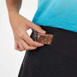 Short 2 En 1 Running Respirant Femme - KIPRUN Run 500 Confort Noir -Sport Vêtements Magasin short 2 en 1 running respirant femme kiprun run 500 confort noir 3