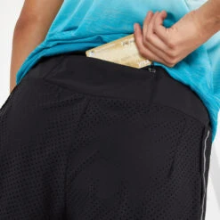 Short 2 En 1 Running Respirant Femme - KIPRUN Run 500 Confort Noir -Sport Vêtements Magasin short 2 en 1 running respirant femme kiprun run 500 confort noir 4