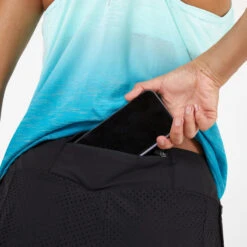 Short 2 En 1 Running Respirant Femme - KIPRUN Run 500 Confort Noir -Sport Vêtements Magasin short 2 en 1 running respirant femme kiprun run 500 confort noir 5