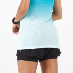 Short 2 En 1 Running Respirant Femme - KIPRUN Run 500 Confort Noir -Sport Vêtements Magasin short 2 en 1 running respirant femme kiprun run 500 confort noir 6
