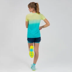 Short De Running Et D'athlétisme Pour Fille AT 500 2 En 1 Marine Vert -Sport Vêtements Magasin short de running et dathletisme pour fille at 500 2 en 1 marine vert 9