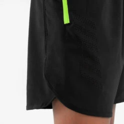 Short De Running Respirant Enfant - KIPRUN DRY+ 900 Noir Et Jaune Fluo -Sport Vêtements Magasin short de running respirant enfant kiprun dry 900 noir et jaune fluo 4