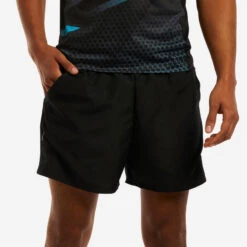 Short De Tennis De Table TTSH500 Unisexe Noir