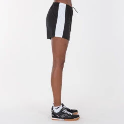 Short Femme Joma Maxi Noir Blanc -Sport Vêtements Magasin short femme joma maxi noir blanc 4