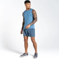 Dare 2b Short Léger SURRECT Homme (Bleu Gris) -Sport Vêtements Magasin short leger surrect homme bleu gris 3