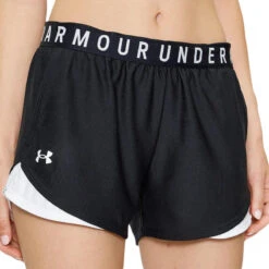 Short Noir Femme Under Armour Ua Play Up 3.0