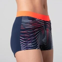 Kalenji SHORTY D'ATHLETISME FEMME BLEU ET ORANGE 12 Kalenji SHORTY D'ATHLETISME FEMME BLEU ET ORANGE -Sport Vêtements Magasin shorty dathletisme femme bleu et orange 5