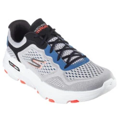 SKECHERS Homme GO RUN 7.0 Chaussures De Sport De Course Gris Gris / Multicolore