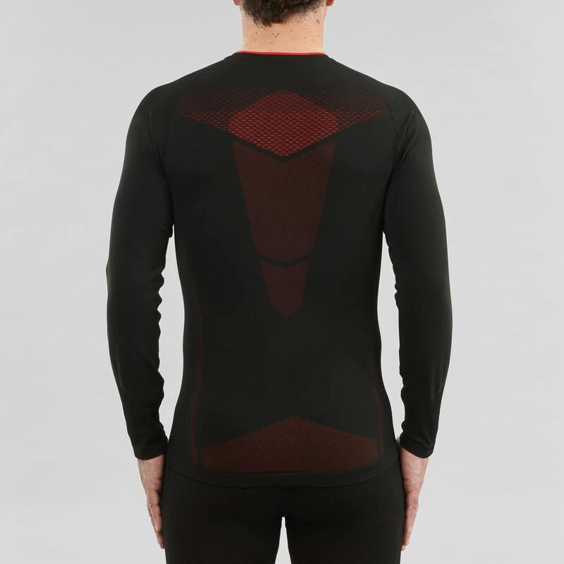 SOUS-VÊTEMENT DE SKI DE FOND THERMIQUE 900 HOMME - NOIR ROUGE 4 SOUS-VÊTEMENT DE SKI DE FOND THERMIQUE 900 HOMME - NOIR ROUGE – Image 4
