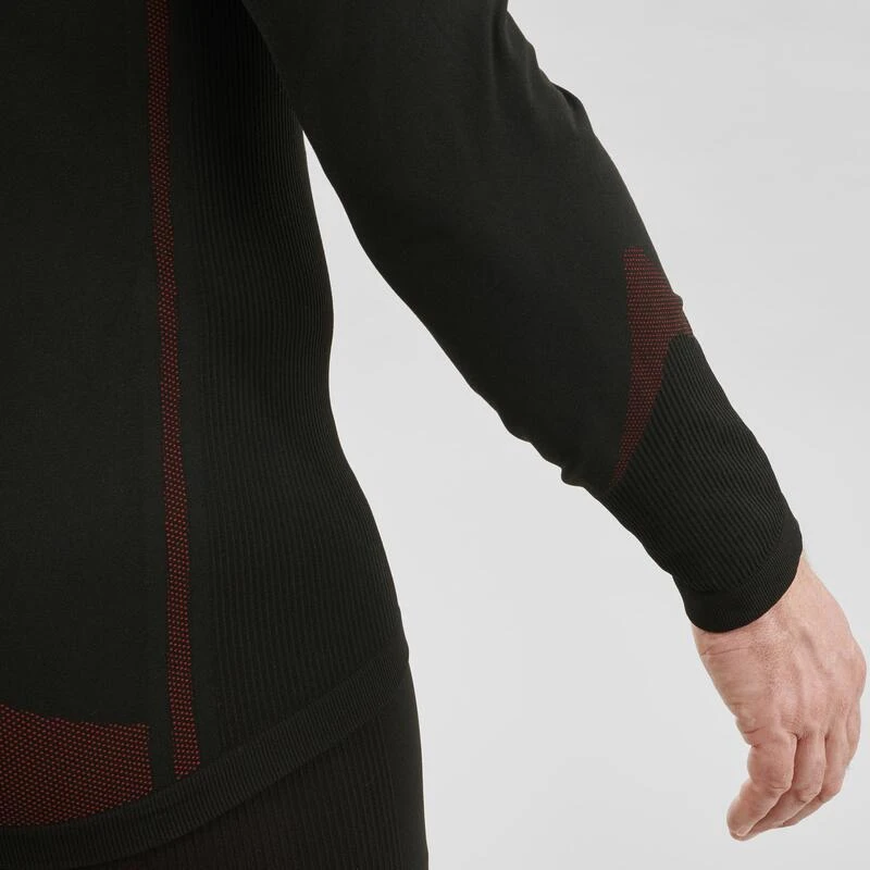 SOUS-VÊTEMENT DE SKI DE FOND THERMIQUE 900 HOMME - NOIR ROUGE 5 SOUS-VÊTEMENT DE SKI DE FOND THERMIQUE 900 HOMME - NOIR ROUGE – Image 5