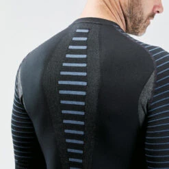 WEDZE Sous-vêtement De Ski Homme Seamless BL 980 Haut - Bleu / Gris -Sport Vêtements Magasin sous vetement de ski homme seamless bl 980 haut bleu gris 5