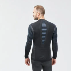WEDZE Sous-vêtement De Ski Homme Seamless BL 980 Haut - Bleu / Gris -Sport Vêtements Magasin sous vetement de ski homme seamless bl 980 haut bleu gris 8