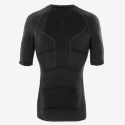Kipsta SOUS-VETEMENT THERMIQUE HAUT MANCHES COURTES ADULTE NOIR KEEPDRY 500 -Sport Vêtements Magasin sous vetement thermique haut manches courtes adulte noir keepdry 500 3
