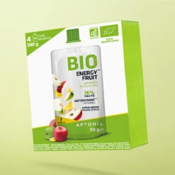 Decathlon SPECIALITE DE FRUITS ENERGETIQUE BIO A LA POMME ET AU CITRON X4