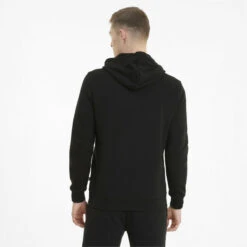Sweat à Capuche à Fermeture Zippée Intégrale Essentials Logo Homme PUMA Black -Sport Vêtements Magasin sweat a capuche a fermeture zippee integrale essentials logo homme puma black 2