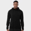 Sweat à Capuche Fitness Homme Black Square Noir