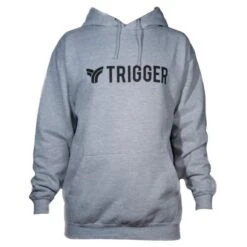 Sweat à Capuche Trigger College Gris