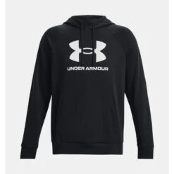 SWEAT UNDER ARMOUR RIVAL FLEECE NOIR -Sport Vêtements Magasin sweat under armour rival fleece noir 2