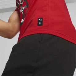 T-shirt De Basketball The Hooper PUMA For All Time Red -Sport Vêtements Magasin t shirt de basketball the hooper puma for all time red 3